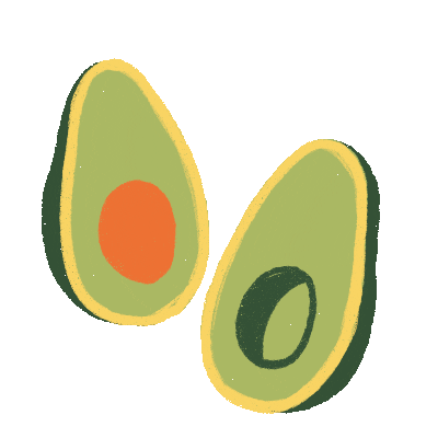 Avocado Produce Sticker by SPUD.ca