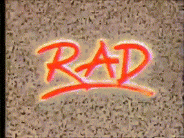 rad rock and roll GIF