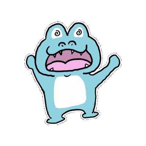 ワニ Sticker by fitsallgym24h