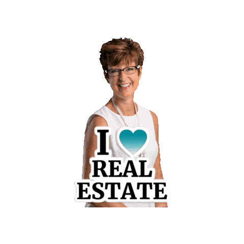 Tilty I Love Real Estate Sticker by EXIT Huls Realty