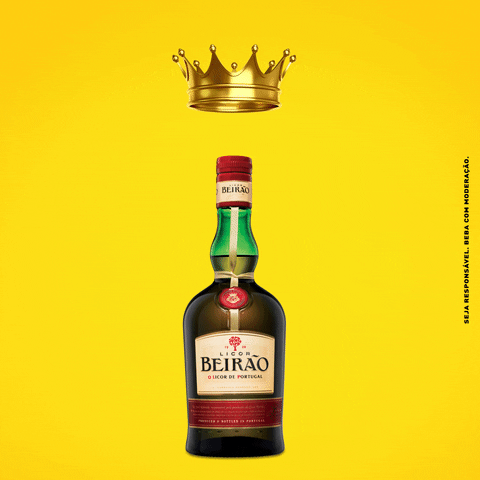 King Of The World Drinking GIF by Licor Beirão