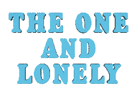 Lonely The One Sticker by Carter Ace