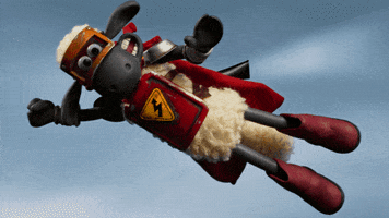 Shaun The Sheep Fly GIF by Aardman Animations