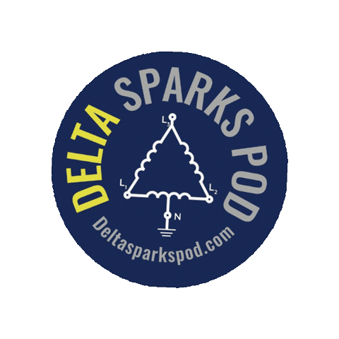 Delta Sparks Pod Sticker