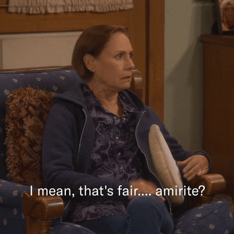 Trusting Laurie Metcalf GIF by ABC Network