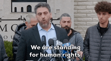 Palestine Stop Hate GIF by GIPHY News