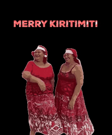 Merry Kiritimiti GIF by Cook Islands
