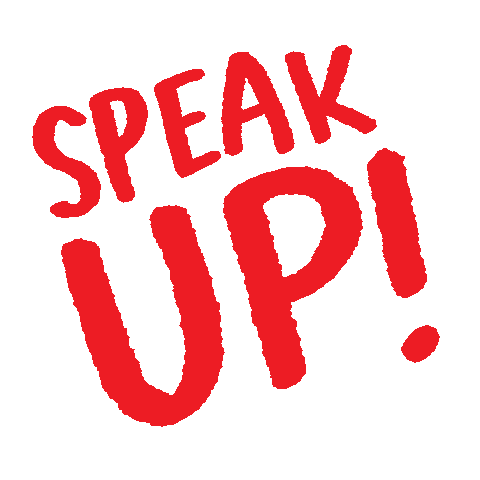 Speak Up Black Lives Matter Sticker by megan lockhart