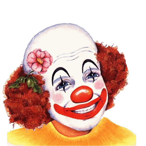Clown Love Sticker