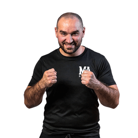 Happy Lets Get It Sticker by M.A. Sports