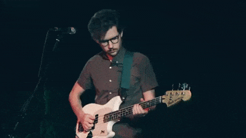 polyvinylrecords guitar bass live band generationals GIF