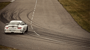 slow motion cars GIF