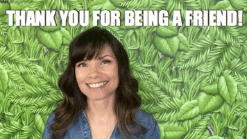 Friendship Thank You GIF by Your Happy Workplace