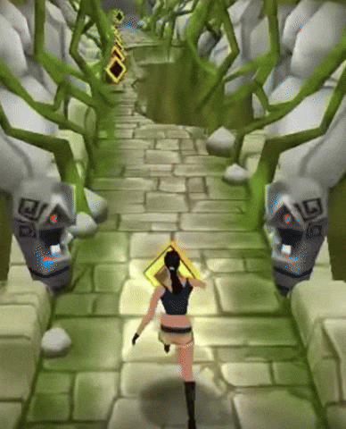 Temple-Run Tomb-Runner GIF by NakNick Game Studio