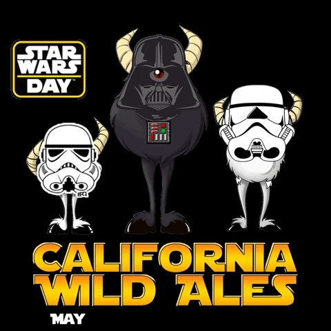 californiawildales star wars craft beer darth vader vader GIF