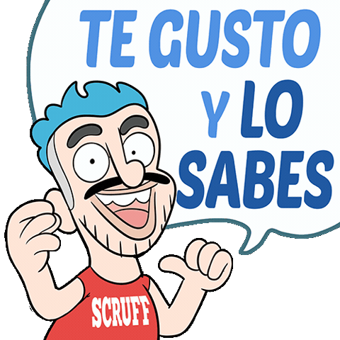 Gusto Love Sticker by SCRUFF