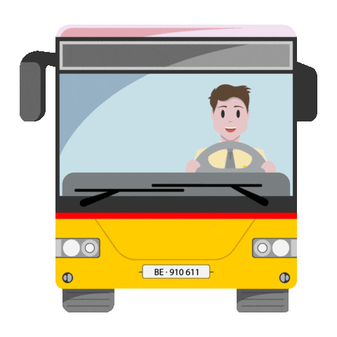 PostAuto / CarPostal / AutoPostale / PostBus Sticker