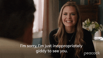 Excited To See You Maggie Lawson GIF by PeacockTV