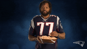 Hungry Michael Bennett GIF by New England Patriots
