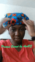 Ready For Bed Shower Cap GIF by Printed Bonnet
