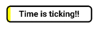 Time Application Sticker by nexford_university
