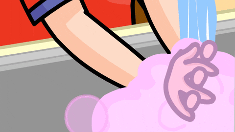 BrainPOP wash your hands brainpop brainpop wash your hands GIF
