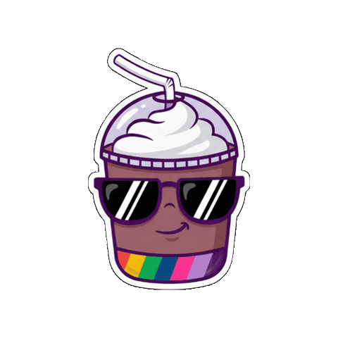 Iced Coffee Sticker by Socialpoint