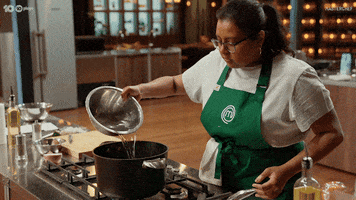 Water Pouring GIF by MasterChefAU
