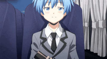 assassination classroom crying GIF by Funimation