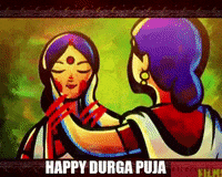 Happy Durga Puja GIF by Afternoon films - Find & Share on GIPHY