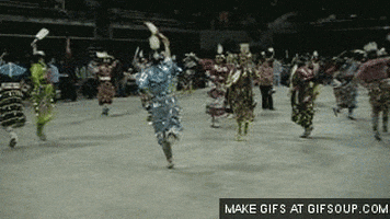 native american dancing GIF