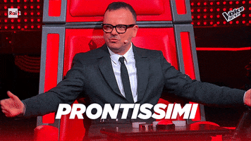 Television Win GIF by The Voice of Italy