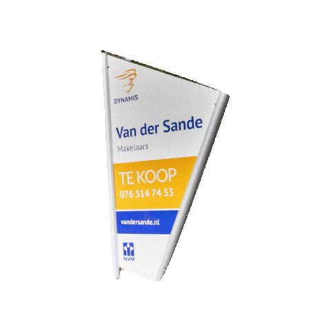 Van der Sande Makelaars Sticker