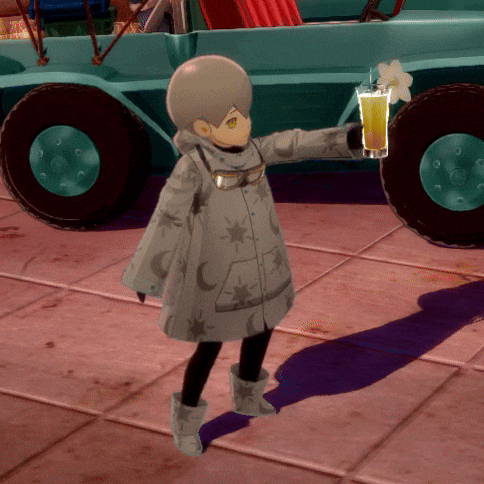 Persona 5 Alcohol GIF