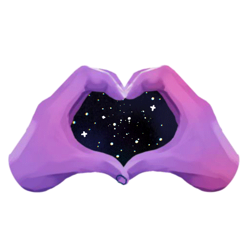 Heart Love Sticker by Cienna Smith