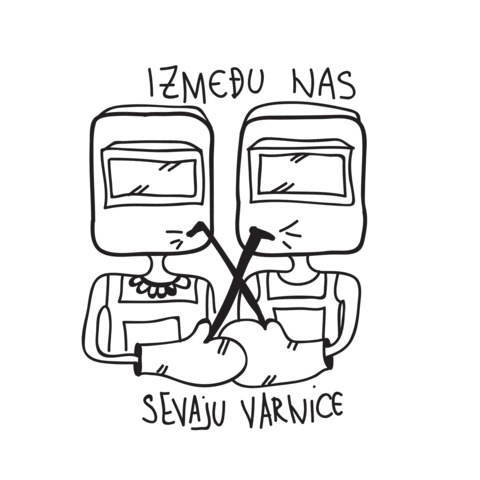 Skrabac Sticker