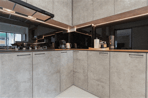 yangsinspiration carpentry kitchen cabinet 170 degree hinge GIF