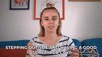 Screaming Let It Go GIF by HannahWitton