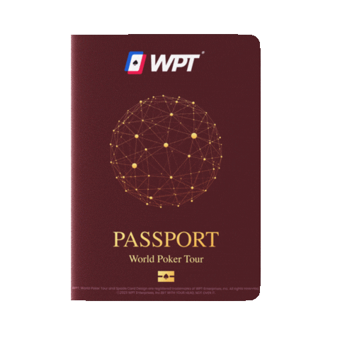 Passport Aces Sticker by World Poker Tour