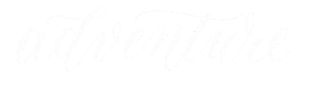 Adventure Calligraphy Sticker