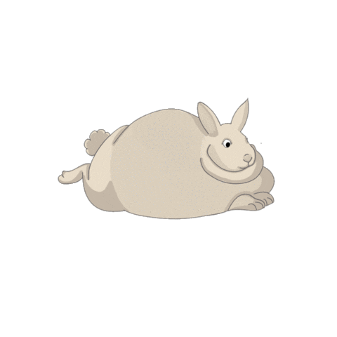 Bunny Rabbit Sticker by malditapelirroja
