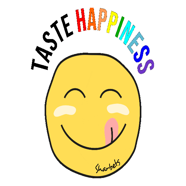 Happy Rainbow Sticker by Sharbets