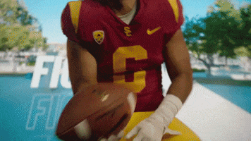 Fight On Running Back GIF by USC Trojans