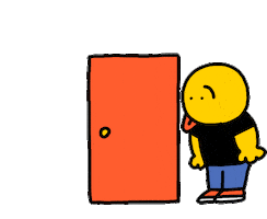 Character Door Sticker