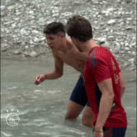 Jump In Swimming GIF by AFC Ajax