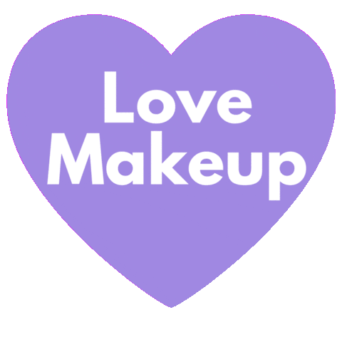 Makeup Love Sticker by Makeupholics gt
