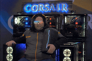 corsair throne GIF by CORSAIR