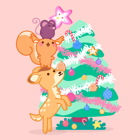 Merry Christmas GIF by Molang - Find & Share on GIPHY