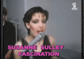 cucumber pop music human  league susanne  sulley GIF