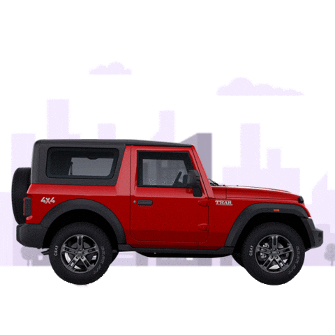 Explore The Impossible Sticker by Mahindra Thar